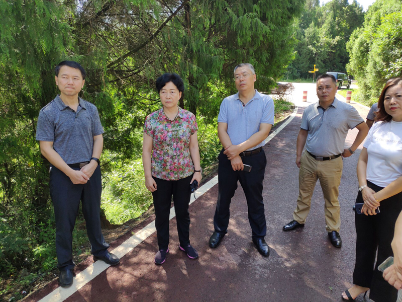 赵爱武专题调研生态康养旅游产业发展工作