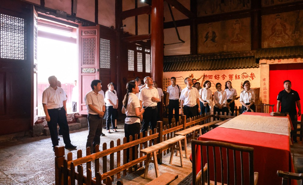 苍溪县人大常委会机关赴旺苍开展党纪学习教育暨廉政教育活动