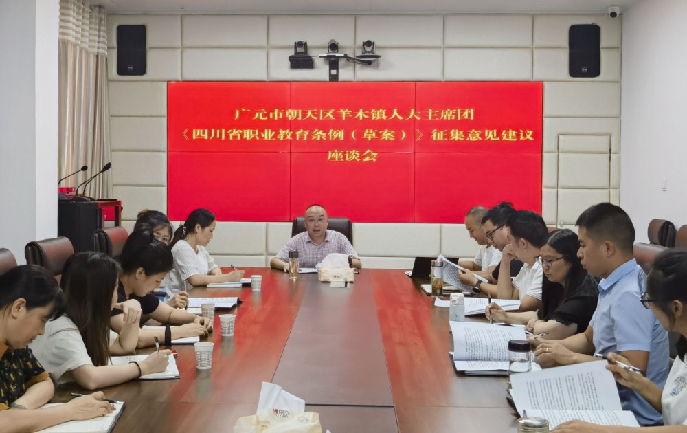 羊木镇人大主席团召开《四川省职业教育条例（草案）》意见征求座谈会.jpg