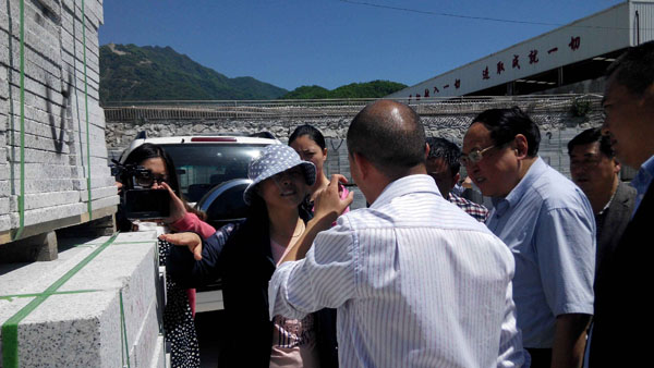 武斌调研青川县金泰石业有限公司