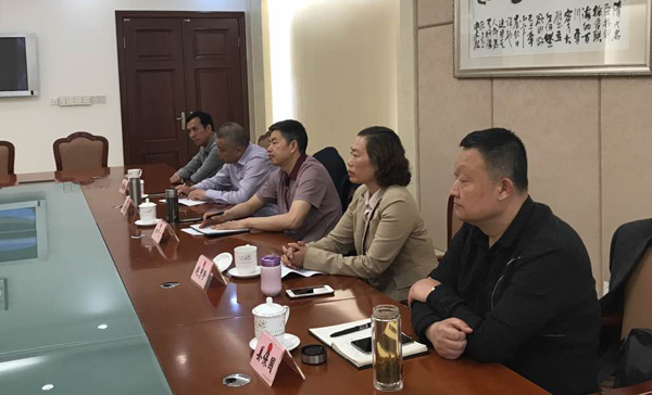 田中文带领市人大城环资委与省人大城环资委开展工作对接
