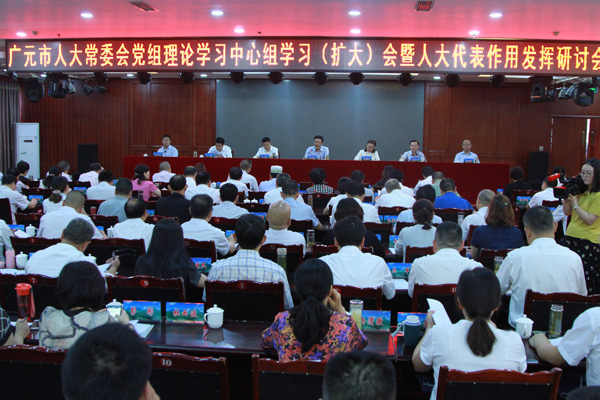 市人大常委会党组理论学习中心组和组成人员学习 （扩大）会暨人大代表作用发挥研讨会召开