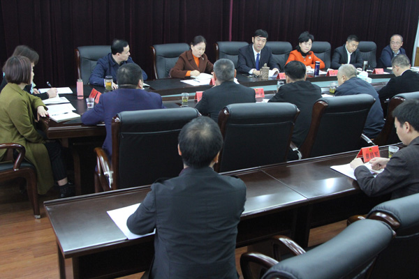 市人大常委会召开常委会党组暨机关党组扩大会议