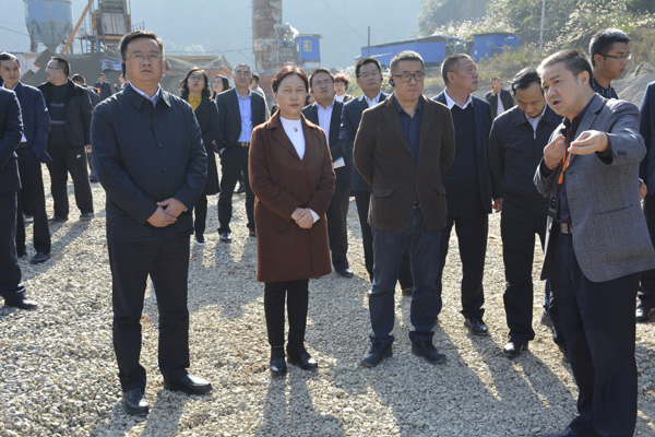 市区人大代表视察昭化区经济建设“三大主战场”