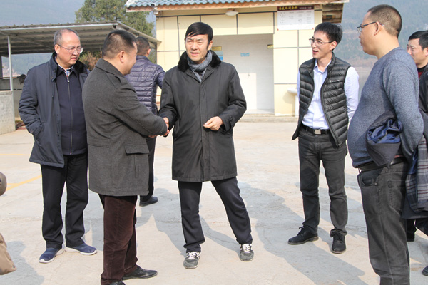 邓光志赴剑阁调研剑阁县库区移民生产生活状况