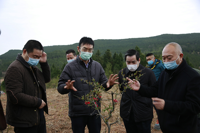 邓光志在剑阁县调研库区移民生产生活情况时强调找准产业发展定位闯出高质量发展新路子