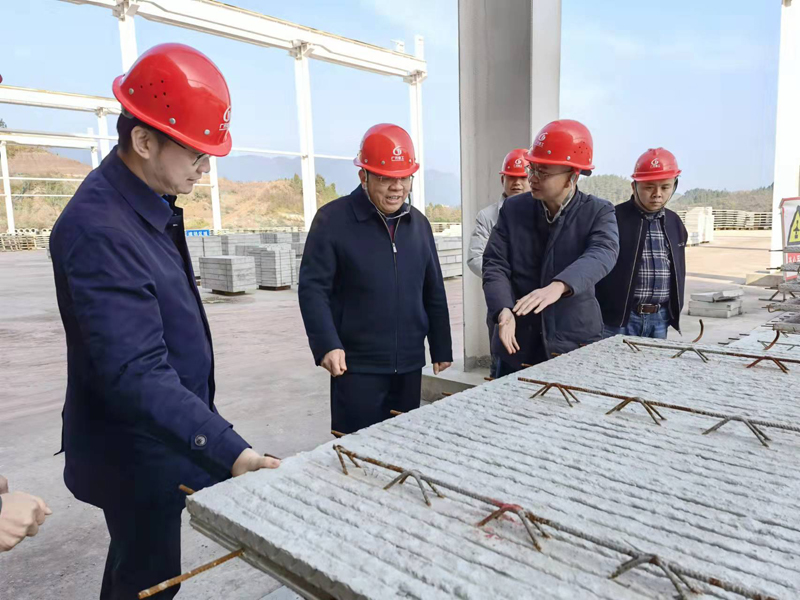 田诚调研重点企业和重点项目